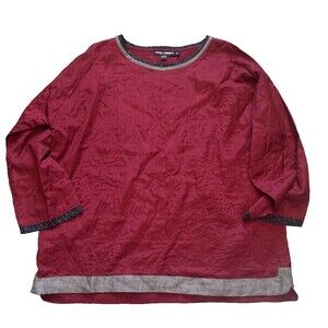 Little Journeys Chicago Pullover Upcycled Ethical Clothing XL Quilted Reclaimed